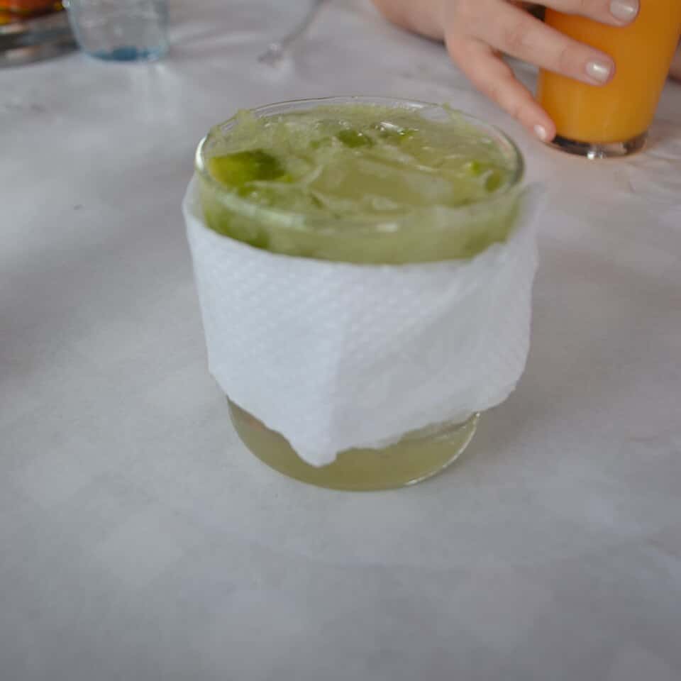 Caipirinha at Bar do Arante, Pântano do Sul