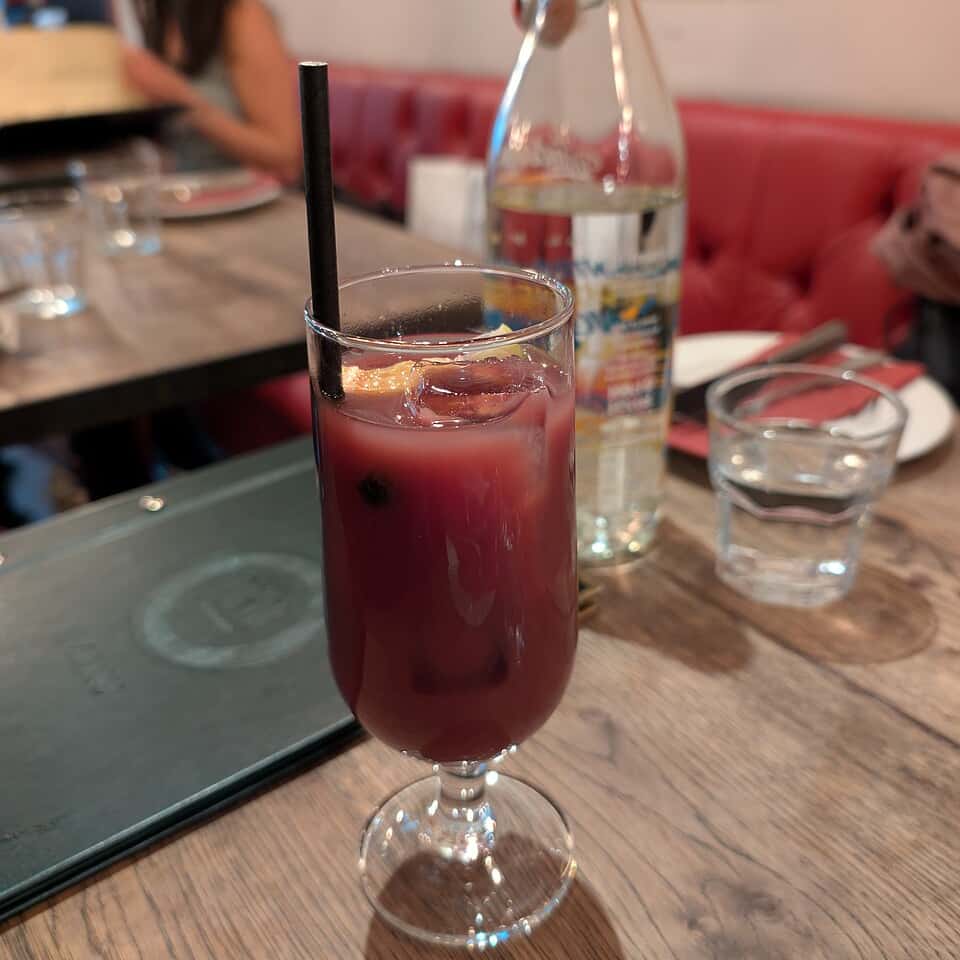 Glass of Sangria