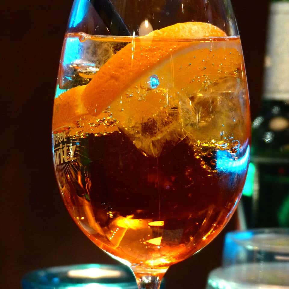 Aperol Spritz at Bar in Cologne